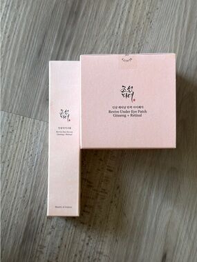 Beauty of Joseon Revive Under Eye Patch & Eye Serum Set - Pink